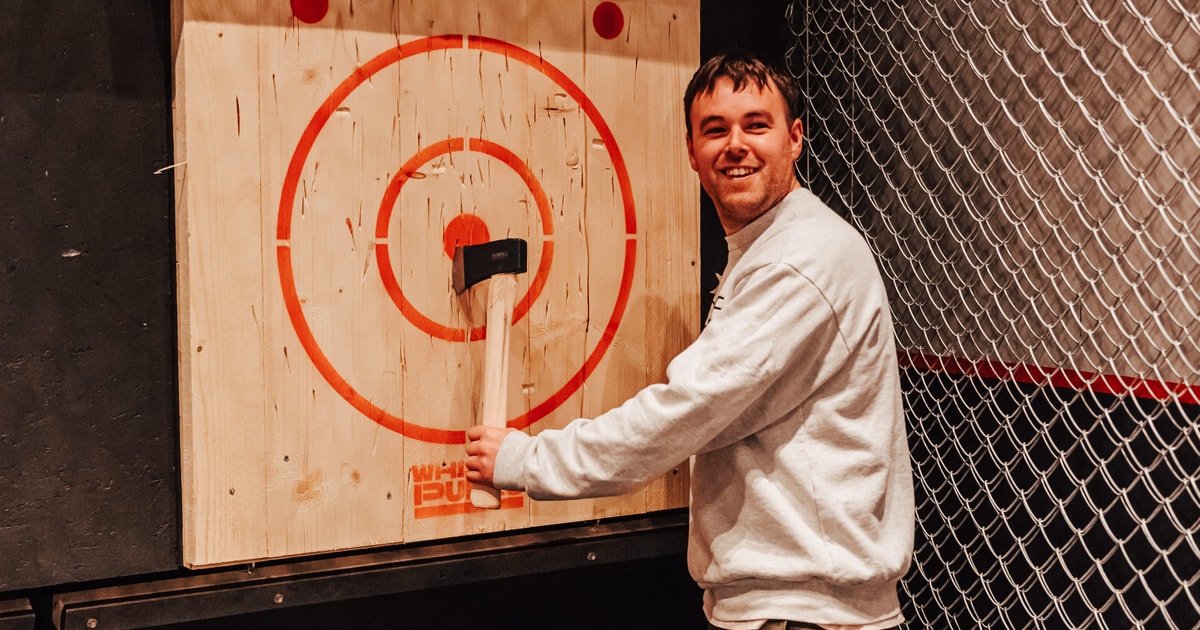 Manchester Urban Axe Throwing Experience GetYourGuide