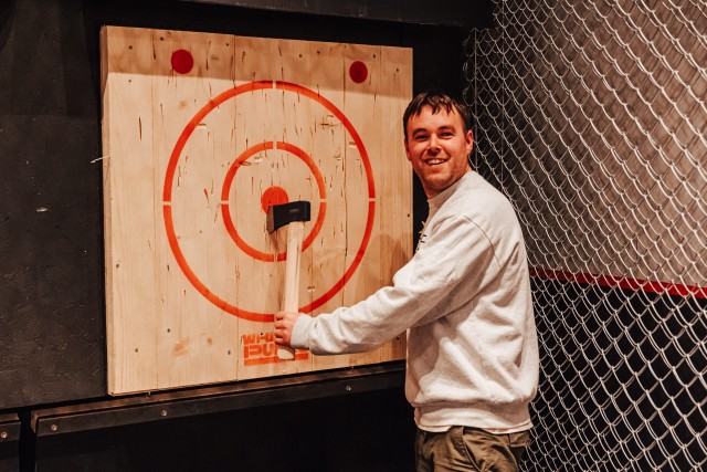 Visit Manchester Urban Axe Throwing Experience in Hyde