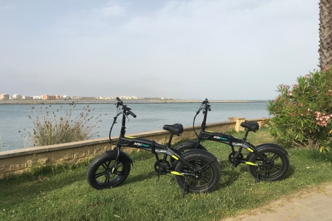 Punta del Moral: alquiler de bicicleta eléctrica de día completo