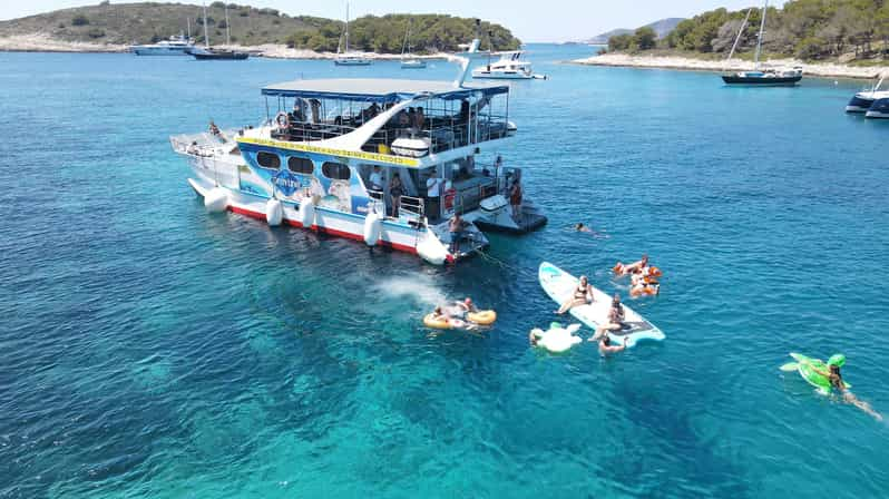 Split: Hvar, Brač, and Pakleni Cruise with Lunch and Drinks | GetYourGuide