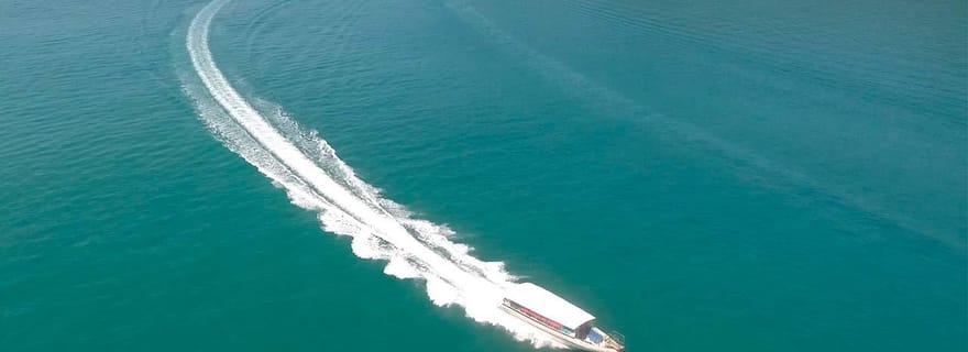 Depuis Ilha Grande : Transfert en bateau rapide vers Angra dos Reis