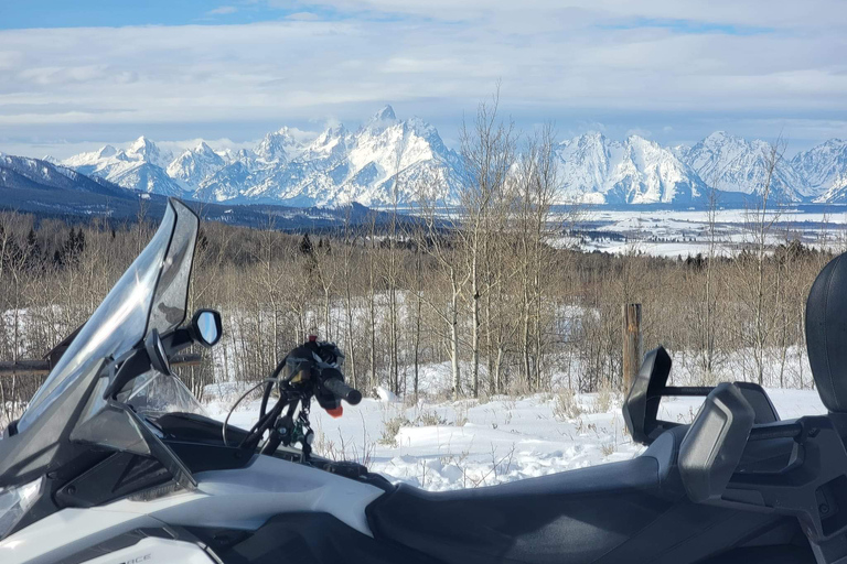 Jackson Hole: Bridger-Teton Guided Snowmobile Tour Jackson Hole: Guided 3-Hour Snowmobile Tour