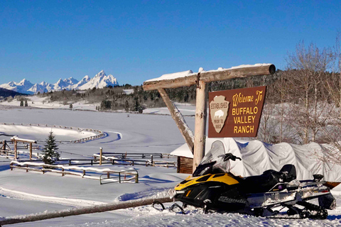 Jackson Hole: Bridger-Teton Guided Snowmobile Tour Jackson Hole: Guided 3-Hour Snowmobile Tour