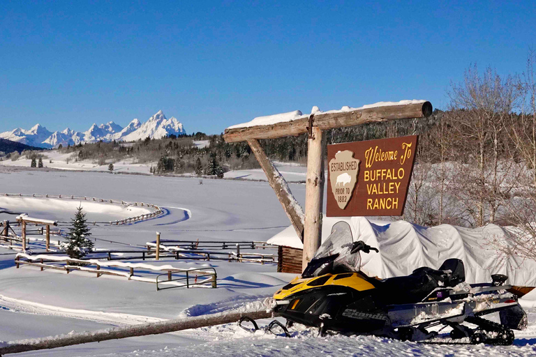 Jackson Hole: Bridger-Teton Guided Snowmobile Tour Jackson Hole: Guided 3-Hour Snowmobile Tour