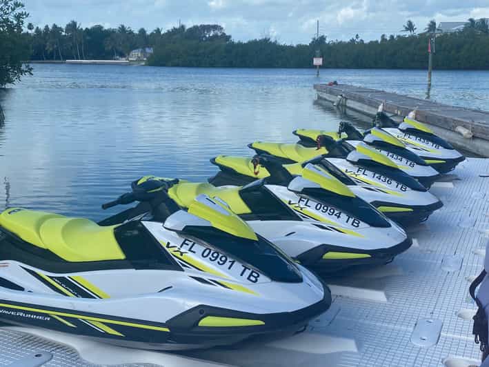 Miami Biscayne Bay 1hour Jet Skiing and Pontoon Boat Ride GetYourGuide