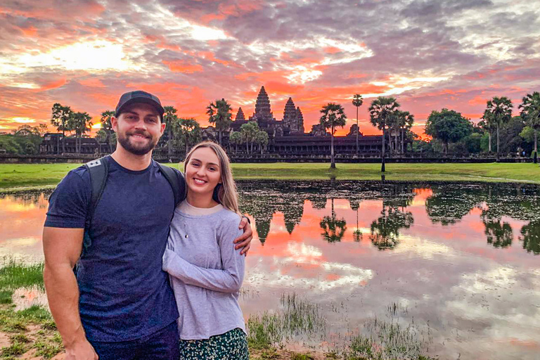 De Siem Reap: visite privée d'une journée à Angkor Wat et lever du soleil