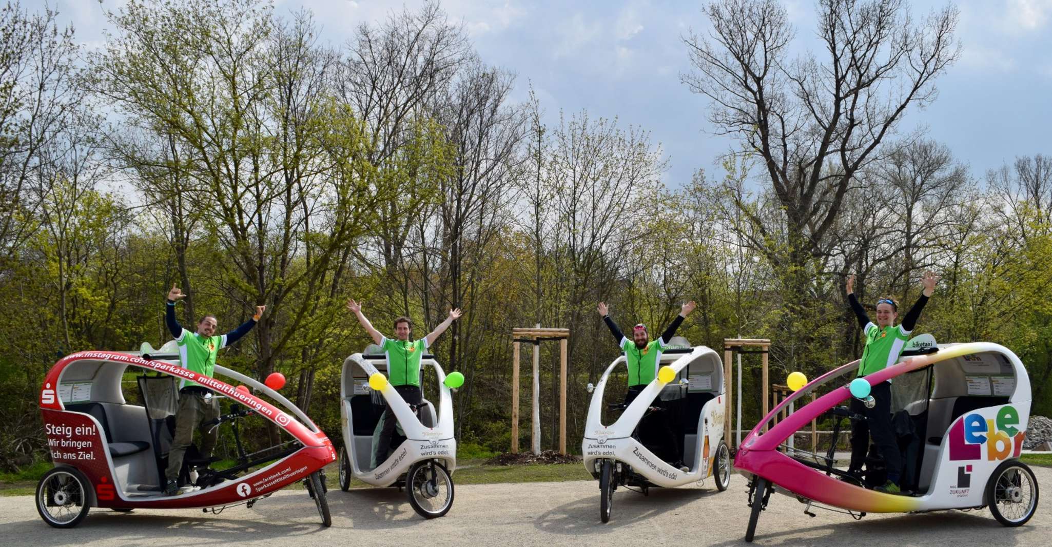 Erfurt, KiKa TV-Figuren Kindertour von Pedicab - Hizvo