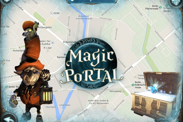 Seville: Magic Portal City Game with Augmented Reality