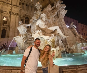 Rome: Under the Moonlight Evening Walking Tour