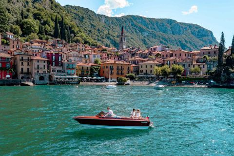 Lago de Como: tour privado en lancha motora clásica