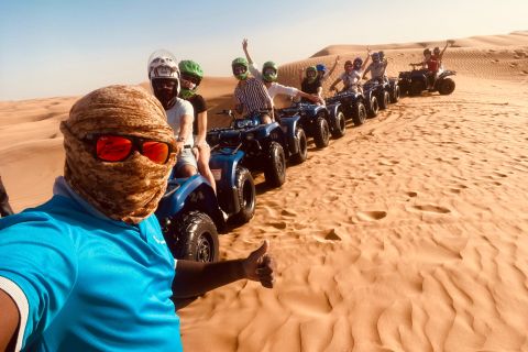 Дубай: сафари на квадроциклах и тур по лагерю Аль-Хайма с ужином