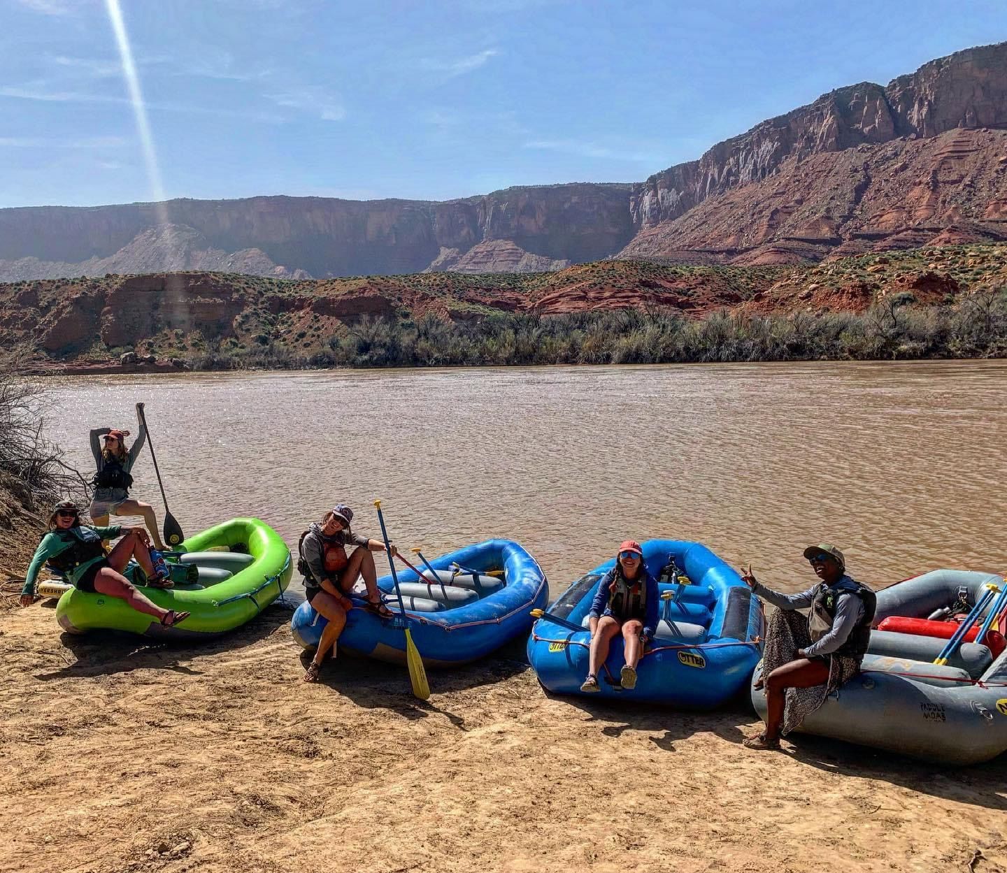 Moab: Wildwasser-Rafting auf dem Colorado River