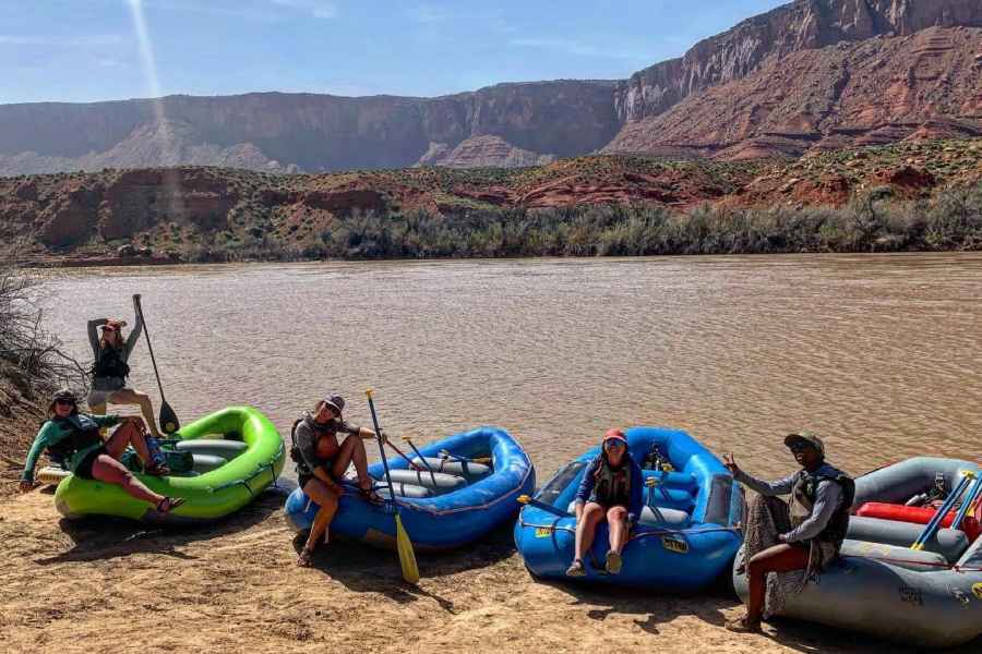 Moab: Wildwasser-Rafting auf dem Colorado River. Foto: GetYourGuide