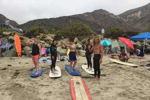 Clases de Surf Santa Barbara o Surf y Yoga Santa BarbaraClase de Surf y Yoga Experiencia Local Santa Barbara