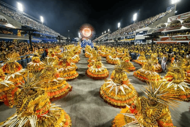 Rio: Carnival 2026 Sambadrome Parade Ticket & Transfer