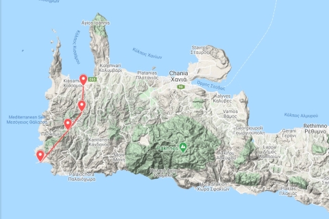 Kreta: Niestandardowa ucieczka Elafonisi od Eloundy i Agios NikolaosLimuzyna 3-miejscowa Premium