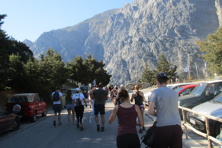 From Rethymno: Samaria Gorge Full-Day Trek with Pickup From Gerani, Petres, Dramia, Kavros, and Georgioupolis