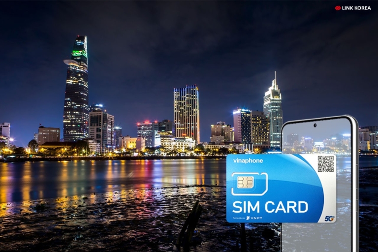 Ho Chi Minh: Karta SIM 4G z nieograniczoną liczbą danych do odbioru z lotniskaHo Chi Minh: 10-dniowa karta SIM 4G z danymi do odbioru z lotniska