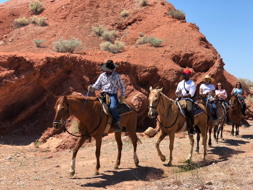 Las Vegas: Passeggiata a cavallo con colazione