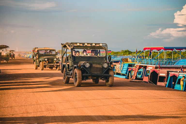 Siem Reap : village flottant, excursion en bateau au coucher du soleil, etc.