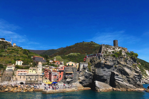 Genoa: Full-Day Cinque Terre Sightseeing Cruise From Genoa: Full-Day Cinque Terre Sightseeing Cruise