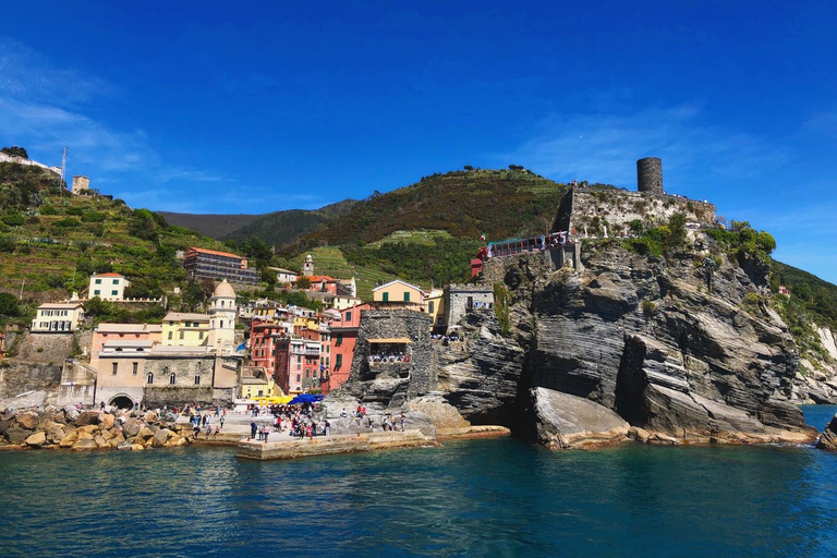 Genoa: Full-Day Cinque Terre Sightseeing Cruise From Genoa: Full-Day Cinque Terre Sightseeing Cruise