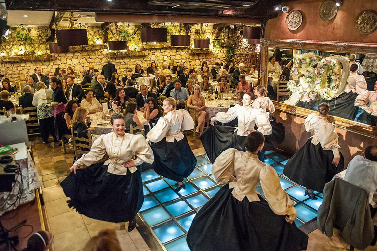 Malta: Folklore Dinner Show at a Traditional Restaurant Without Transportation
