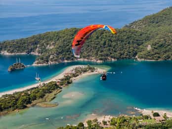 From Fethiye: Tandem Paragliding with Photo and Video