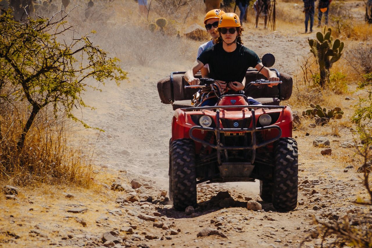 San Miguel de Allende: Gemeinsame ATV & Ziplining Abenteuer Tour