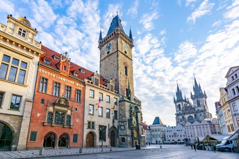 Prague: Old Town Guided Walking Tour and City Boat Ride
