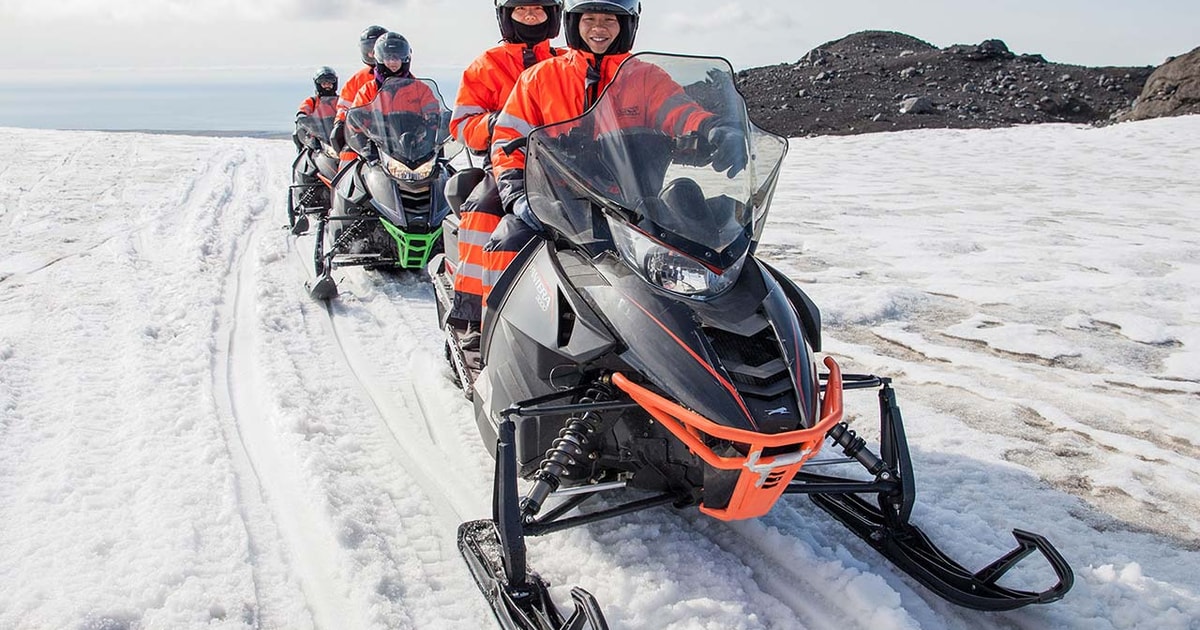 Reykjavik Iceland South Coast & Glacier Snowmobile Tour GetYourGuide