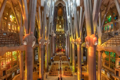 Barcelona: Adgangsbillett til Sagrada Familia med lydguide
