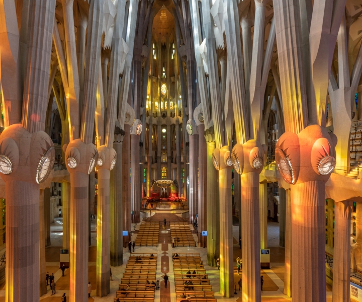 Barcelona: Adgangsbillett til Sagrada Familia inkludert lydguide