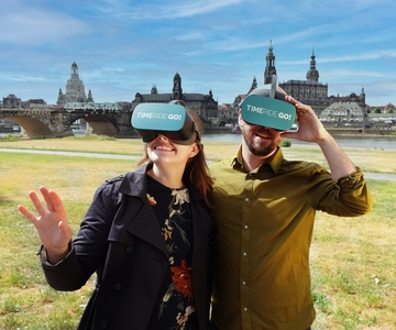Dresden: Walking Tour with Virtual Reality elements