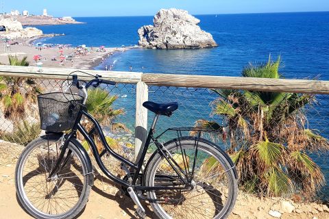 Malaga: Noleggio City Bike con Pista Ciclabile Autoguidata