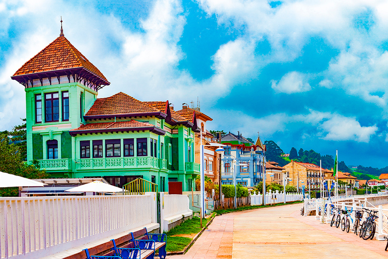 Vanuit Gijón:Ribadesella, Llanes, & San Vicente de la BarqueraRondleiding in het Spaans