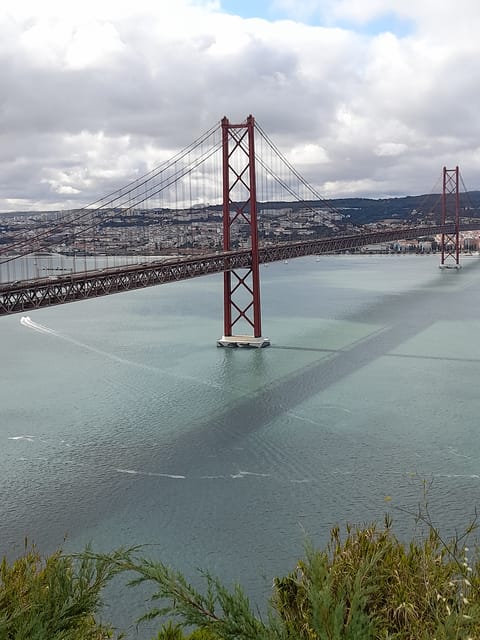 Lisbon Private Tuk Tuk Tour Christ The King Abril Bridge GetYourGuide