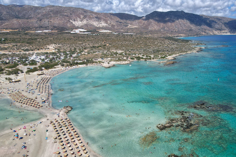 Chania: Elafonisi Busfahrt mit Freizeit und Halt in Elos