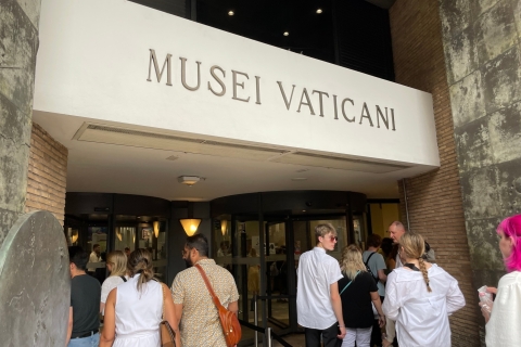 Rome : visite guidée des musées du Vatican et de la chapelle Sixtine