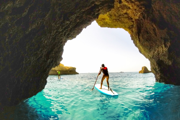 Albufeira: tour de cuevas de paddle surf