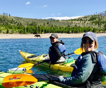 Frisco: Dillon Reservoir Guided Island Tour by Kayak