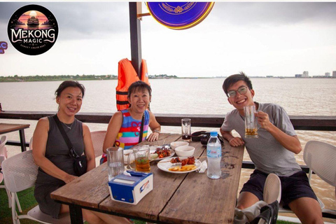 Phnom Penh: Cruzeiro ao pôr do sol - Três pacotes à tua escolha!Pacote Bronze - Apenas o cruzeiro