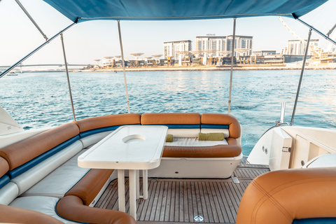 Dubai: Private Luxury Everest Yacht Cruise from Dubai Marina 1 Hour Cruise