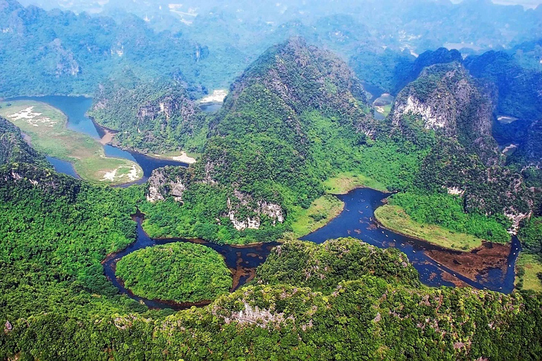 Från Hanoi: Trang An Scenic Landscape &amp; Bai Dinh Pagoda Trip