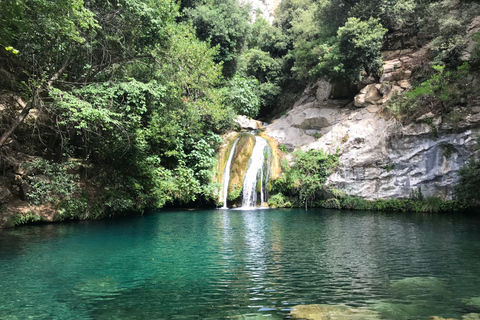 Walking Tour and Swim Waterfalls of the Pyrenees Mountains Hiking and Swim Waterfalls of the Pyrenees Mountains