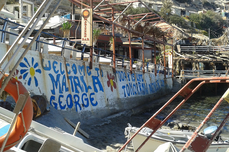 Vanuit Heraklion-gebied: busreis naar Zuid-Kreta en Matala BeachZuid Kreta Matala direct