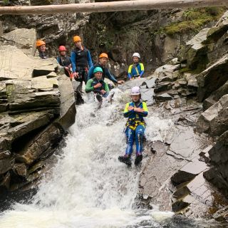 Pitlochry: Gorge Walking Private Family Tour