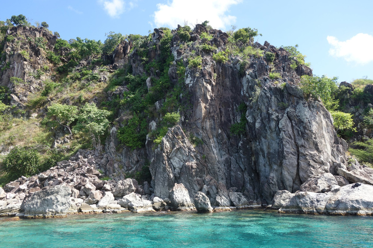 Au départ de Basseterre : Croisière à Saint-Kitts et Nevis avec bar et déjeunerDe Basseterre: croisière Saint-Kitts-et-Nevis avec bar et déjeuner