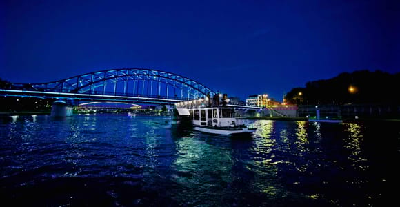 Krakau: 1-stündige Abendfahrt auf der Weichsel