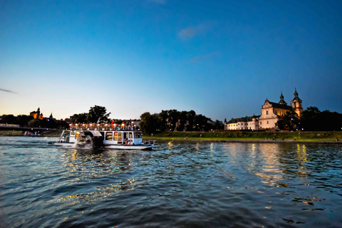 Cracovie: croisière d'une heure sur la Vistule en soirée